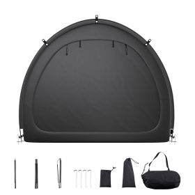 Bike Storage Tent, 4 to 5 Bikes, Outdoor Spacious Bike Storage Tent with Ventilated Window