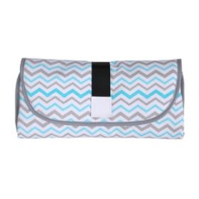 Convenient baby changing pad (Option: Dark gray waves)