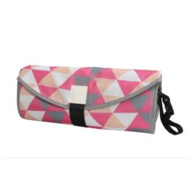 Convenient baby changing pad (Option: Red triangle)