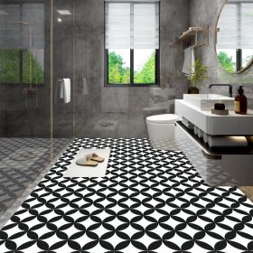 20pcs Self-Adhesive PVC Floor Tiles 7.9 X 7.9 Inch Peel And Stick Waterproof Flooring Strips Non-Slip DIY Floor Tiles Suitable For Intchen Living (Option: 1)