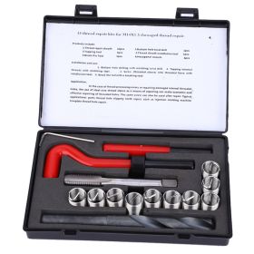 15 Pcs Thread Inserts M14x1.5 Female Thread Repairing Accessory Assortment Kit (Option: Default)