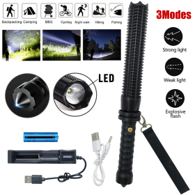 35000000LM Extrem Hell Taschenlampe Aufladbar LED Fackel AKKU (Quantity: 1 pc)