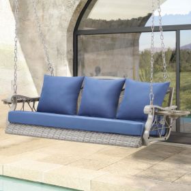 Porch Swing Basket (Option: Light Blue)