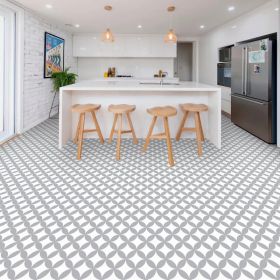 20pcs Self-Adhesive Floor Tiles, 7.9 X 7.9 Inch PVC Self-Adhesive Waterproof Flooring Strips, Waterproof Lip Features, DIY Suitable For Bathroom, (Option: 1)